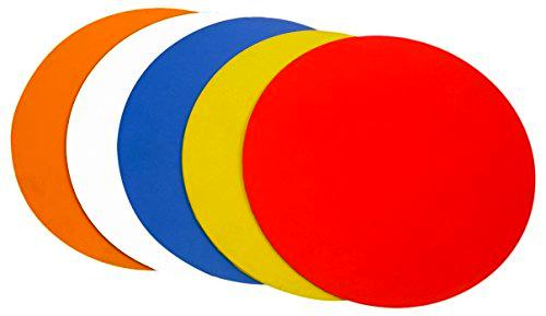 Cartasport Unisex 22,86 cm Agilidad Puntos Set (10 x Colores)