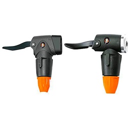 Sks, Racor Vp/Vs Inflador Reversible, Unisex Adulto + E.V.A Cabezal para Bombas De Pie Airbase Y Rennkompressor Negro Negro Talla:Talla Única