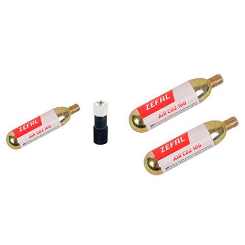 ZEFAL Ez Control Racor, Unisex Adulto, Gris, Talla Única + Co2 16g Blíster 2 Cartuchos