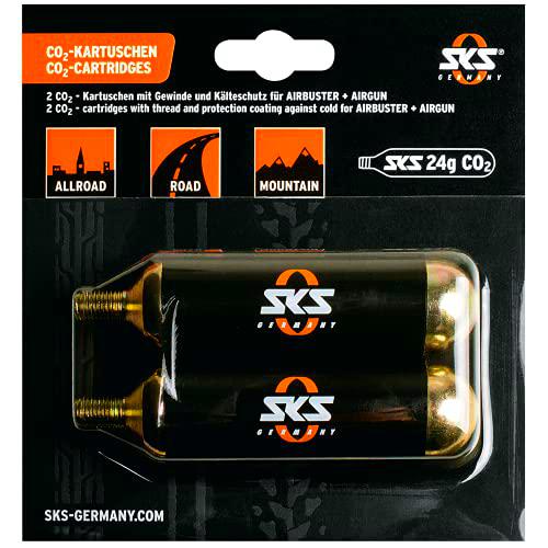 SKS Blister 2 Cartuchos Aire C02 24 gr para Airbus Bomba