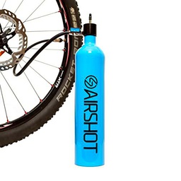 Airshot Tank Tank - Tanque para Bicicleta, Unisex, Color Azul, 30
