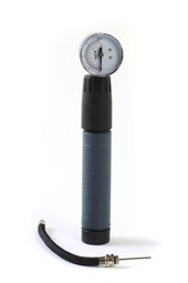 Mitre Inflador con medidor de presión, Talla única, Gris
